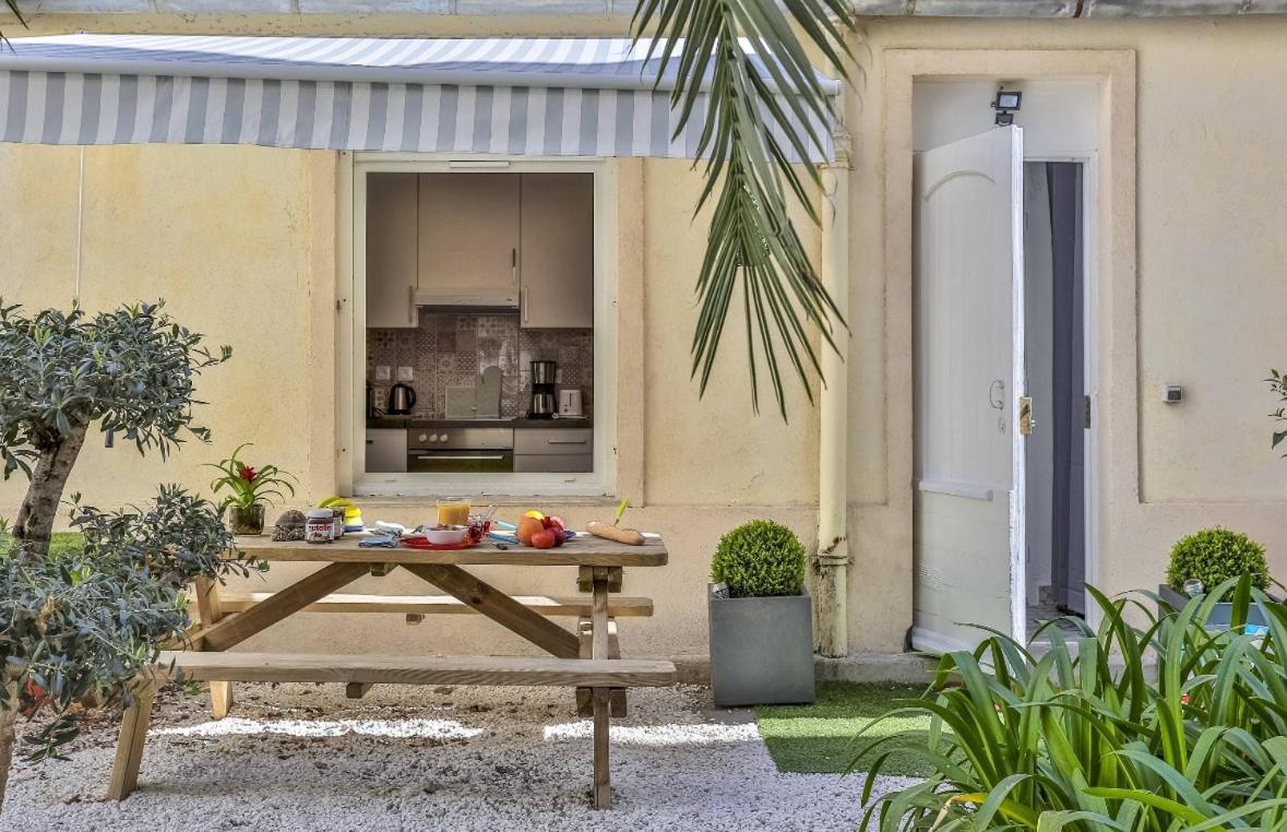 Le Refuge Avec Terrasse Et Jardin, En Plein Centre-Ville, Gare 5 Minutes A Pieds Ница Екстериор снимка