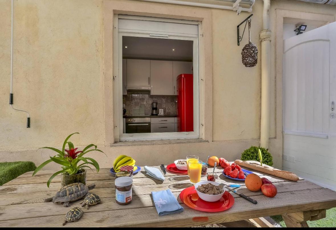 Le Refuge Avec Terrasse Et Jardin, En Plein Centre-Ville, Gare 5 Minutes A Pieds Ница Екстериор снимка